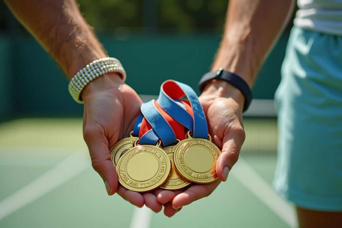 tennis victoire