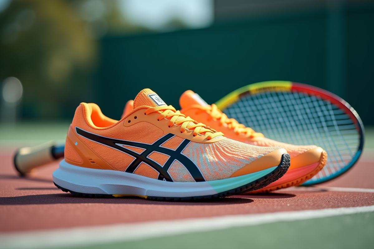 Chaussures de course sur route et leur adaptation au tennis