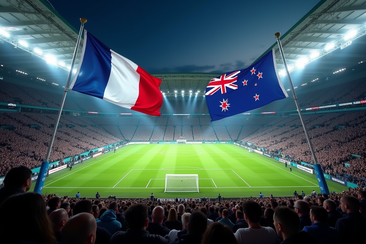Lieu du match France – Nouvelle-Zélande : stade et ville hôtes