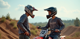 Prix moto-cross 150cc : le guide ultime pour bien choisir Jeune homme inspectant une moto de motocross 150cc en plein air